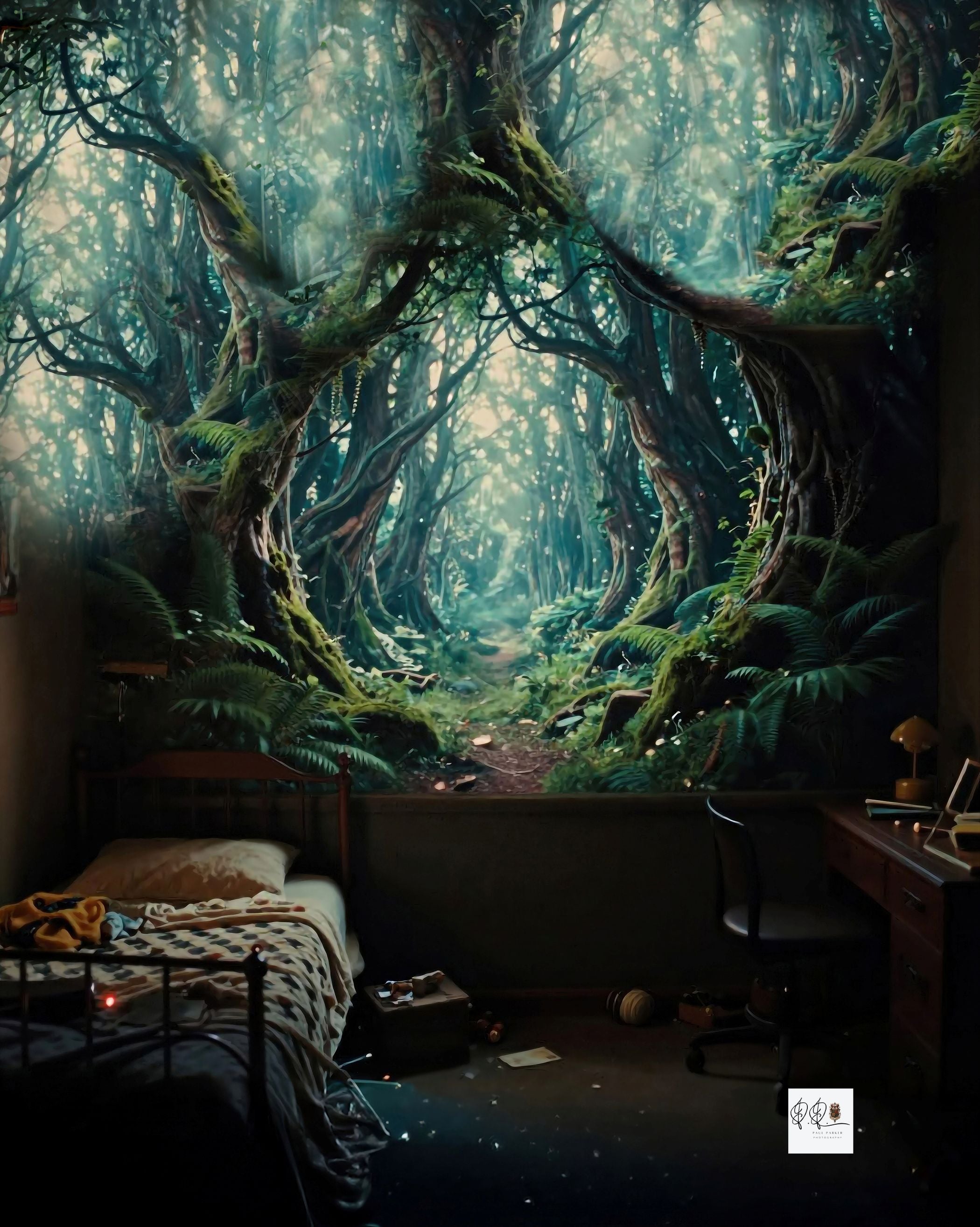 Free Childrens Fantasy Print The Portal Digital Download 18 x 24 inch Print size.