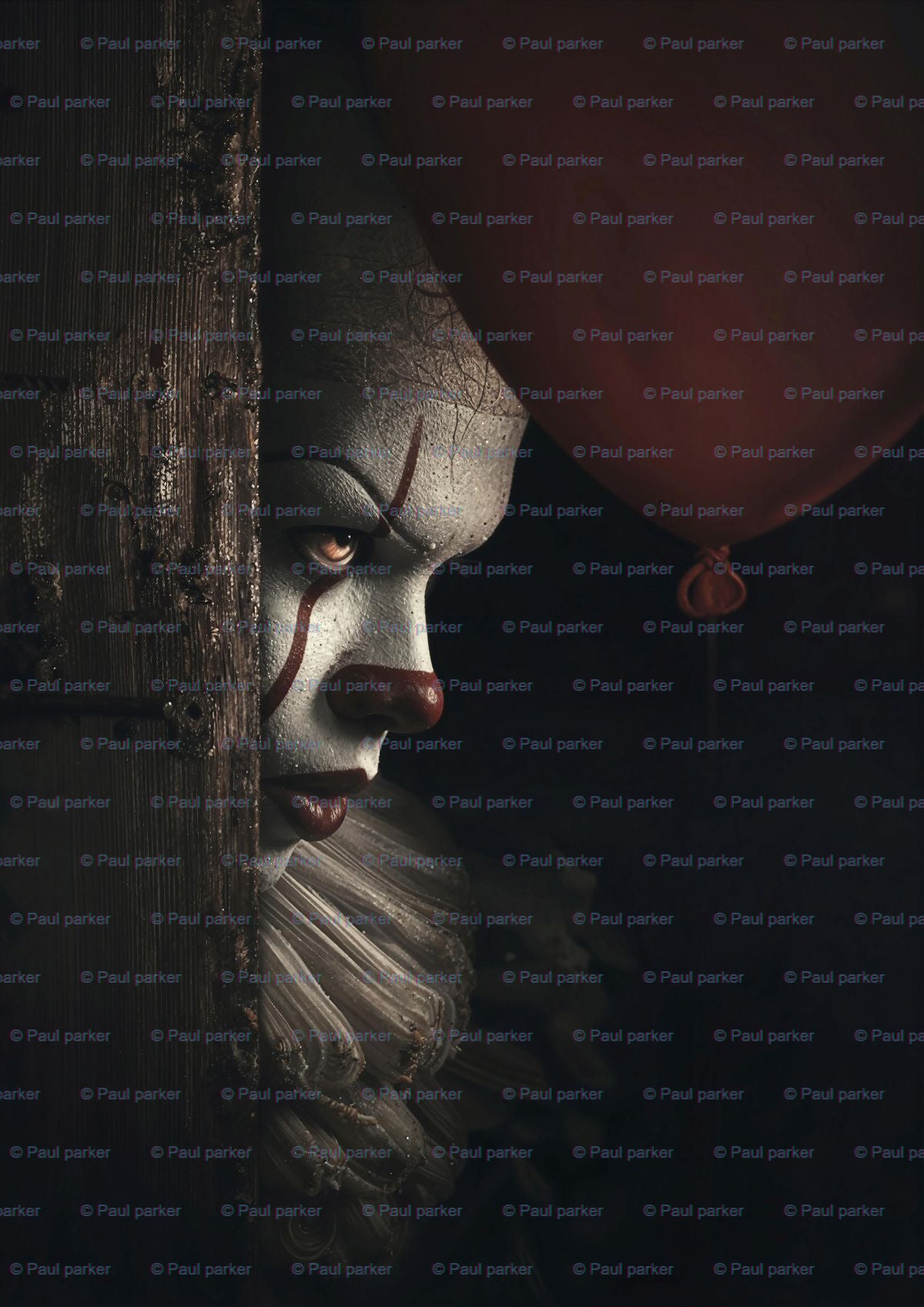 Clown Digital Download 18 x 24 inch