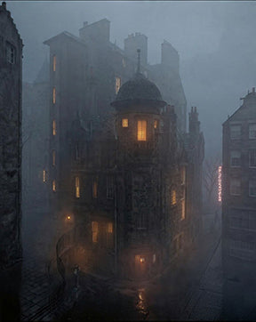 Copywrite free Edinburgh Landmarks (Writers House) Digital download 18 x 24 inch High resolution 300ppi digital file