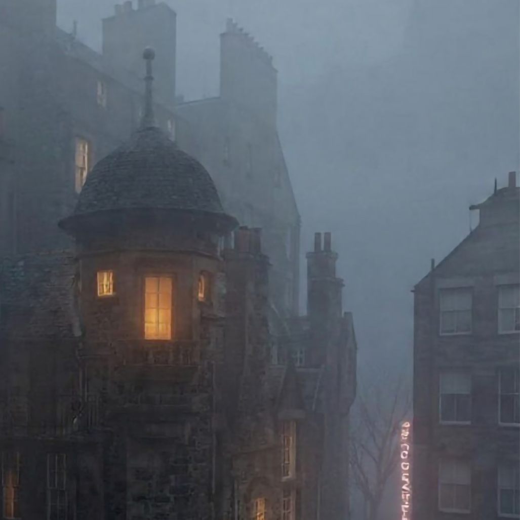 Copywrite free Edinburgh Landmarks (Writers House) Digital download 18 x 24 inch High resolution 300ppi digital file