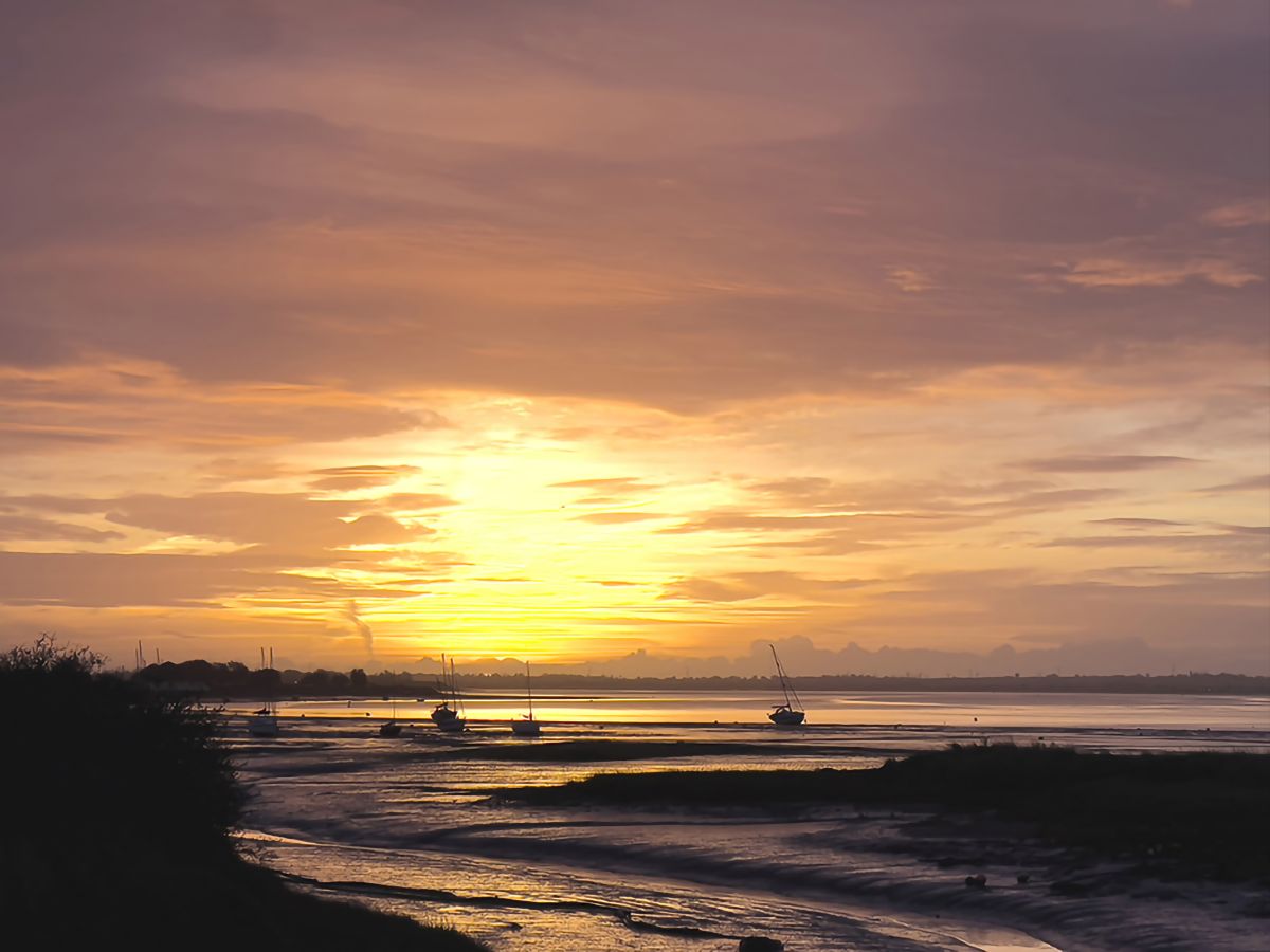 Own the copywrite Drone Photography Heybridge Basin Digital Download 24 x 18 inch High resolution 300ppi digital file.