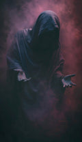 Dark Fantasy Art  Necromancer Digital Download can print to Size 24 x 47 inches. Perfect for Small/ Medium/Large posters size. High resolution Gallery standard digital download 300ppi.