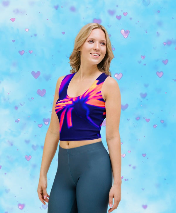 Neon Crop Top By ascension Colchester.