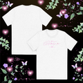 Vintage look tri-blend Womens t. White. By Ascension Colchester.