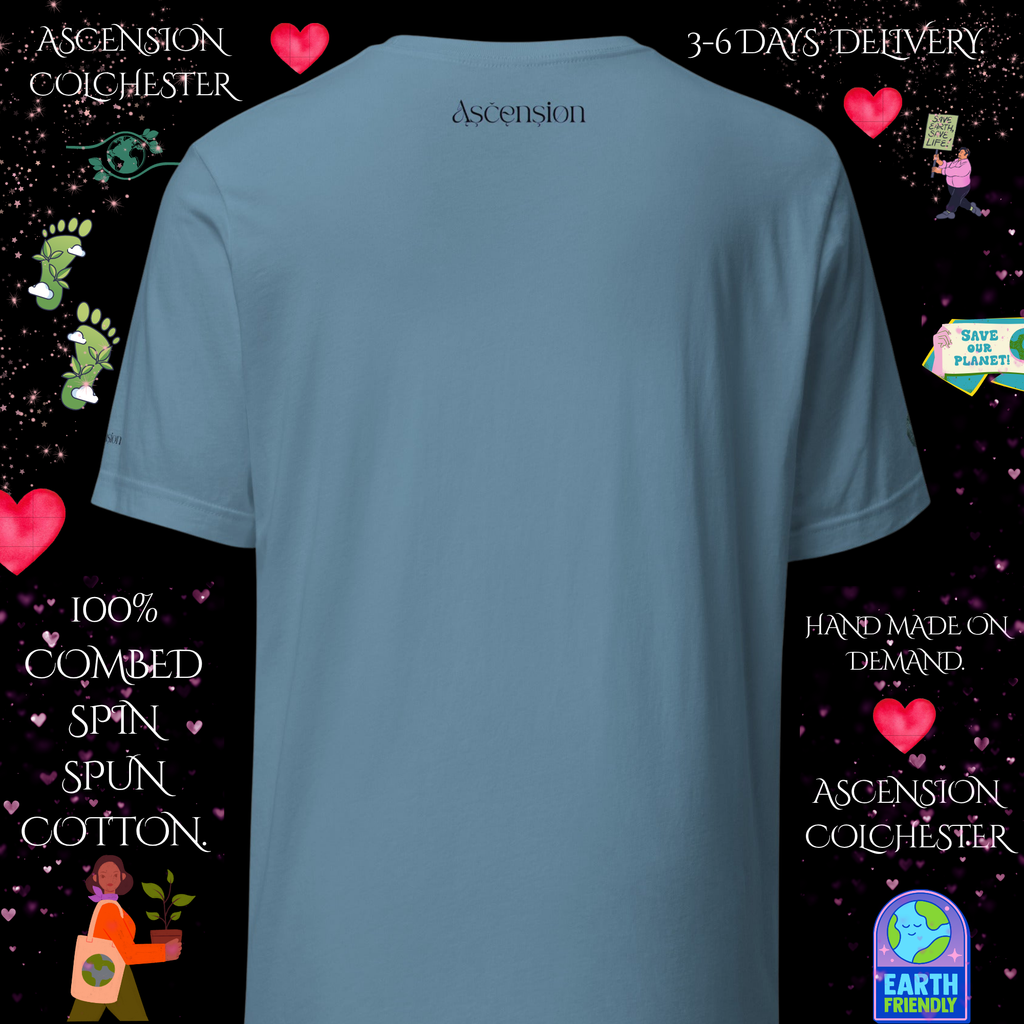Unisex t-shirt Industrial design by Ascension Colchester
