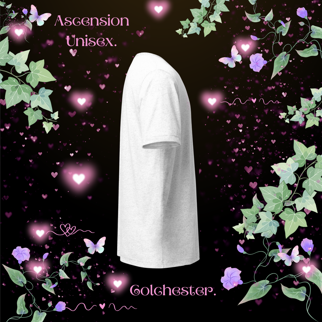 Vintage look tri-blend Womens t. White. By Ascension Colchester.