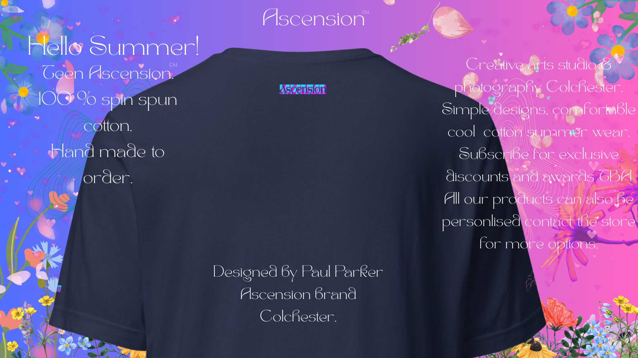 Unisex fantasy tree t-shirt Designed By Paul Parker Ascension