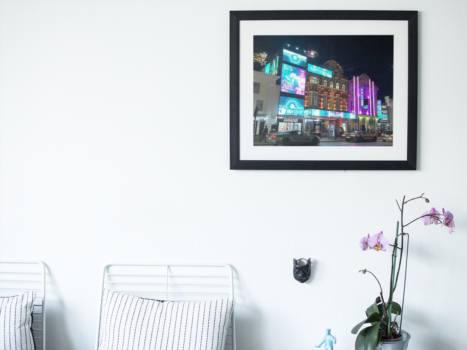 Colchester High Street Re-Imagined Throw Pillow