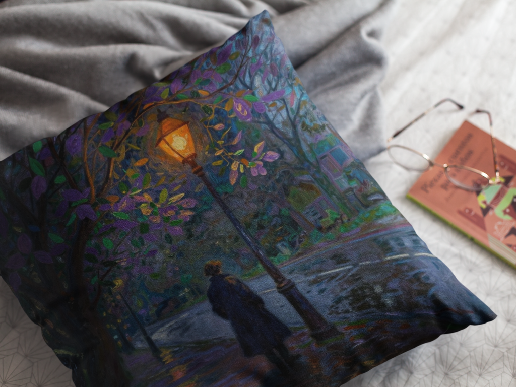 Home Furnishings Impressionist Artwork Throw Pillow Art By Paul Parker