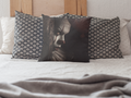 Dark Fantasy Clown Throw Pillow Artwork By Paul Parker
