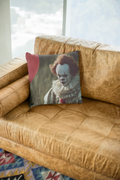 Dark Fantasy Home Decor Creepy Clown Throw Pillow Art By Paul Parker Creative Arts Studio
