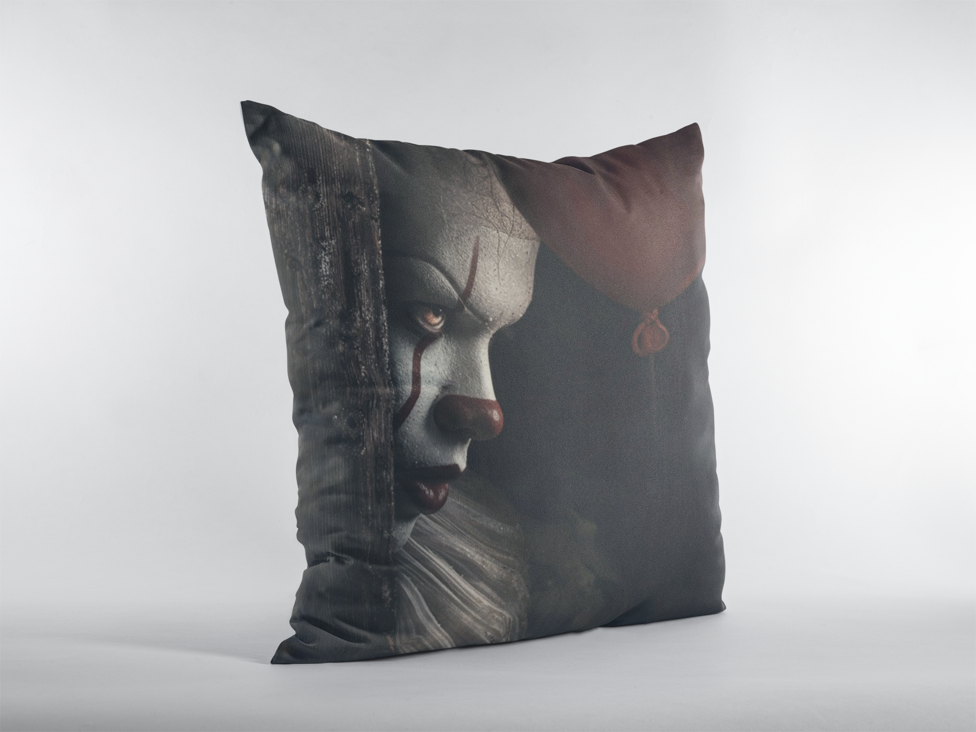 Clown Throw Pillow