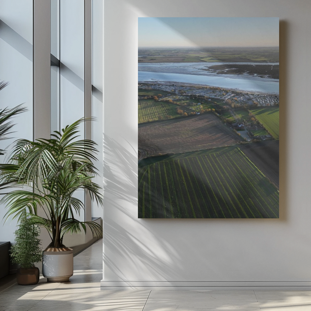 Essex By Drone Landmarks Wall Art Heybridge Basin Poster Drone Photography By Paul Parker