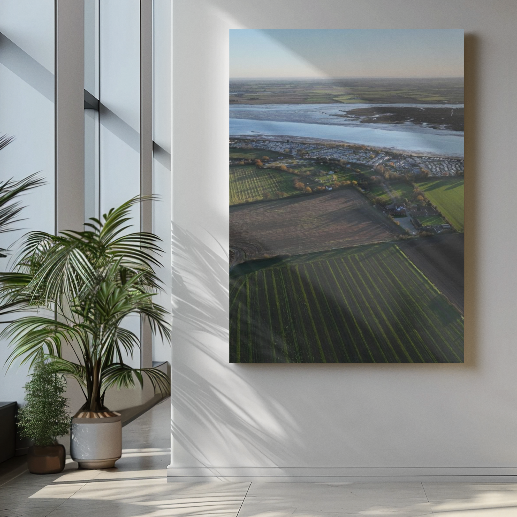 Essex By Drone Landmarks Wall Art Heybridge Basin Poster Drone Photography By Paul Parker