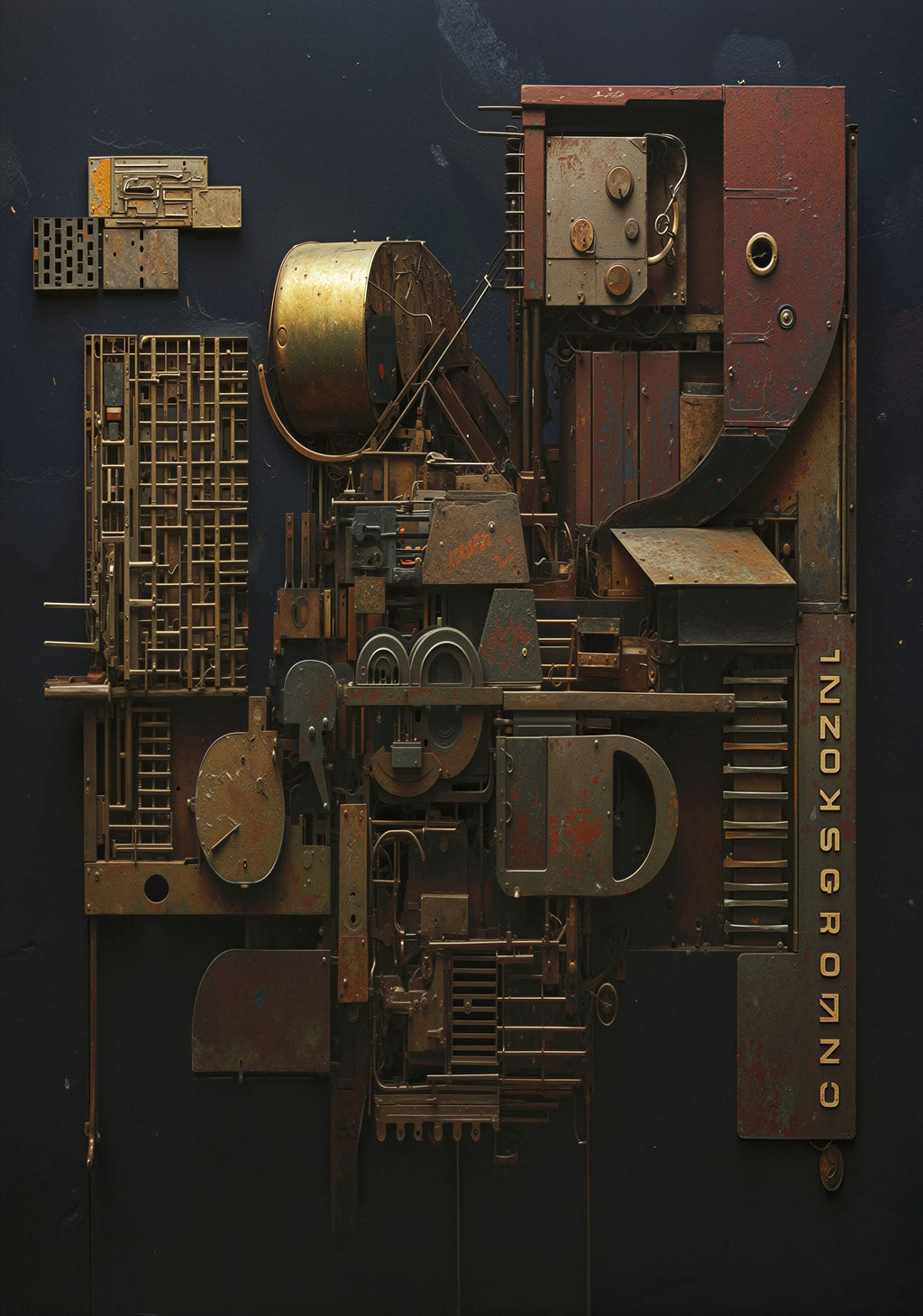 Steampunk modern design